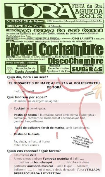 cartell 24a. Festa de santa í€gueda