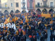 Gravació del Lip dub per la independència de Catalunya