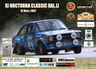 Cartell de la 11a edició de la Nocturna Clàssic Ral·li