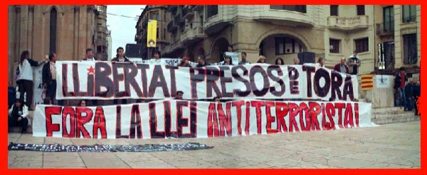 12 de Abril de 2003 Manifestació pels carrers  Lleida -  Ramon Santesmasses