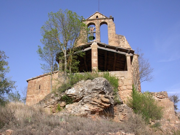 10.9.1998 església de sant miquel de fontanet  Fontanet -  Ramon Sunyer