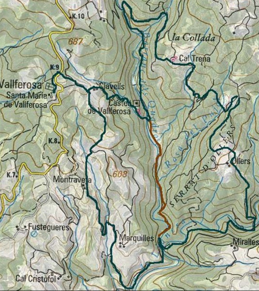  itinerari 29a caminada Torà  Torà -  apact