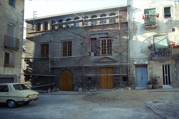 1 de Juliol de 1985 Obres de remodelació de la casa de la vila  Torà -  Ramon Sunyer