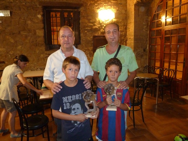 28 de Agost de 2010 Els campions: Ramon Bosch i Joan Graells de Guissona  Torà -  lopere