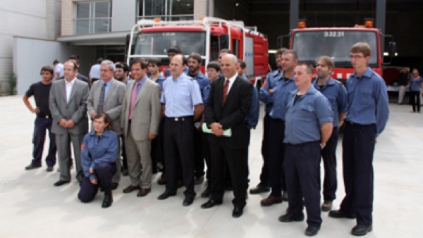 4 de Setembre de 2010 INauguració Parc de Bombers Voluntaris  Torà -  acn