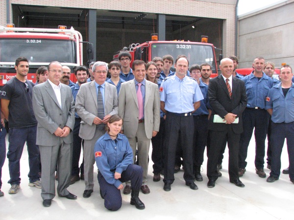 4 de Setembre de 2010 Inauguració Parc de Bombers Voluntaris  Torà -  Ajuntament