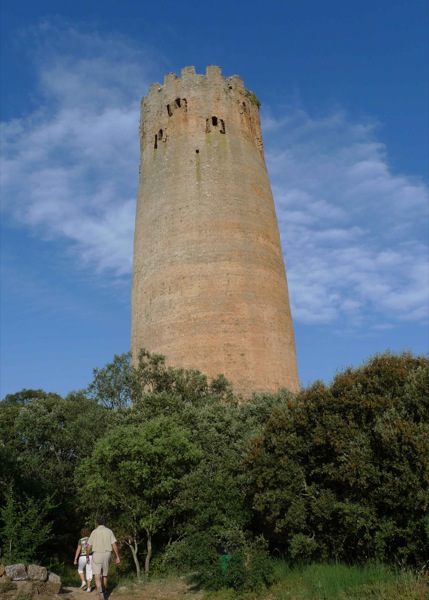 5 de Abril de 2010 La torre des del poble  Vallferosa -  Xavier Sunyer