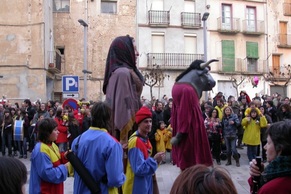 26 de Febrer de 2011 Els gegants  Torà -  Ramon Sunyer