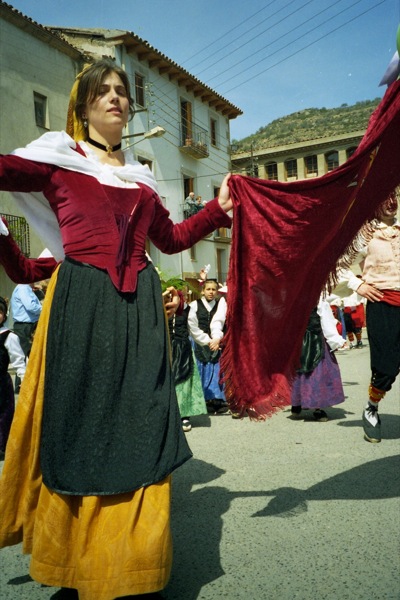 11.4.1999 La parella del banderer  Torà -  Ramon Sunyer