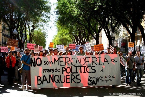 20 de Maig de 2011 Manifestació a Tarragona  Tarragona - 