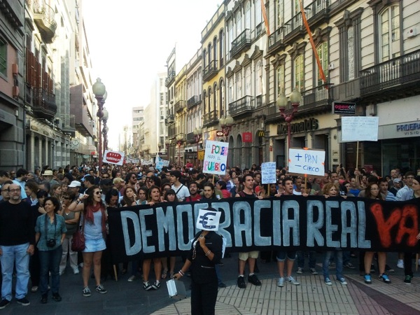 20 de Maig de 2011 Manifestació a les Canaries?  Canàries - 