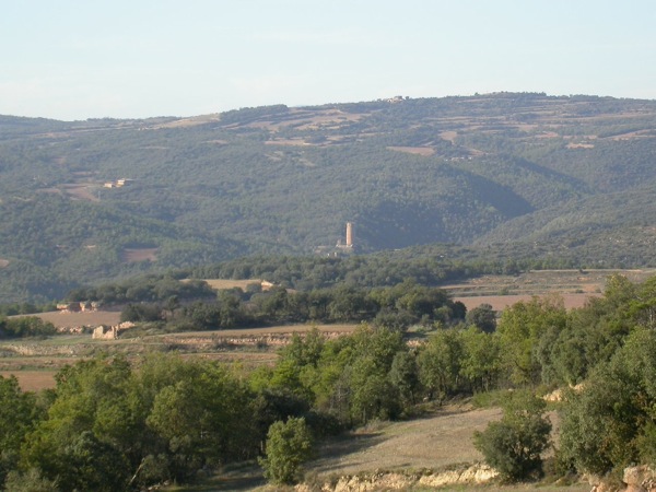 12 de Juny de 2011 Torre de Vallferosa des de sant Serni  Sant Serni -  Ramon Sunyer