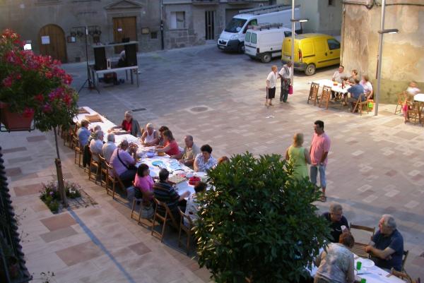 2 de Juliol de 2011 Revetlla plaça del Vall  Torà -  Ramon Sunyer