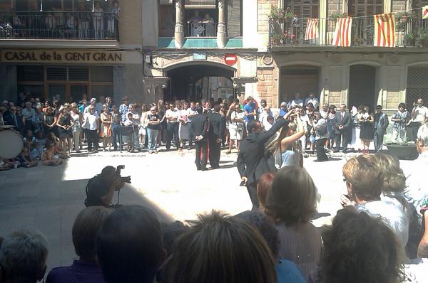 1 de Setembre de 2011 Dansa dels priors i priores de sant Gil  Torà -  Ramon Sunyer