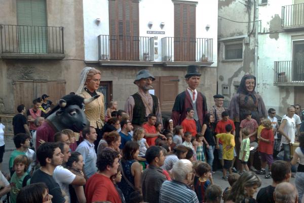 4 de Setembre de 2011 Cercavila amb els gegants  Torà -  Ramon Sunyer