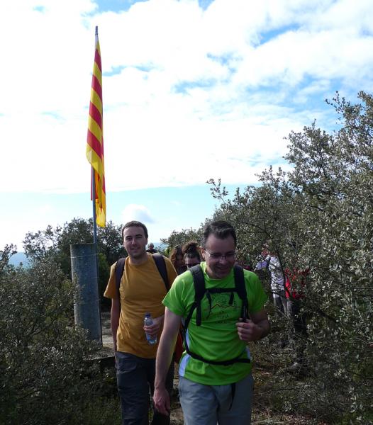 29.4.2012 la senyera tamb  Puigredon -  Xavi