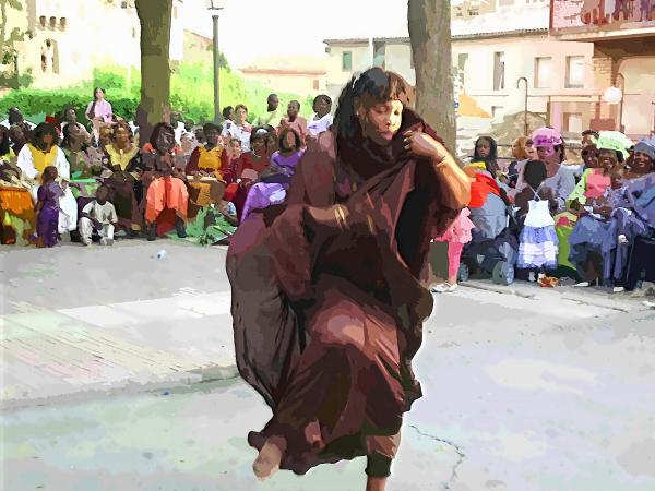 30 de Juny de 2012 La Teranga, festa de la comunitat senegalesa   Guissona -  Josep Gatnau