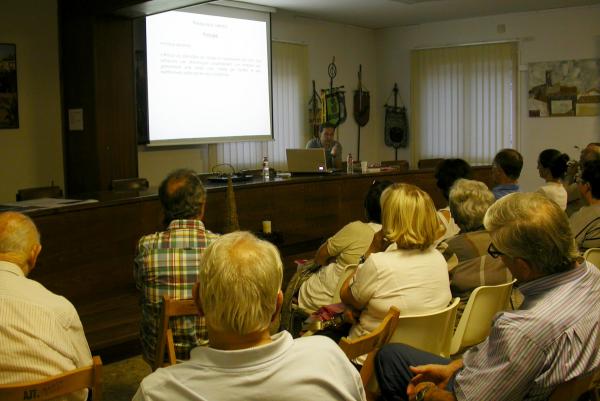 31 de Agost de 2012 Xerrada 'De Torà a l’Aguda, rius, marges i camins'  Torà -  Ramon Sunyer