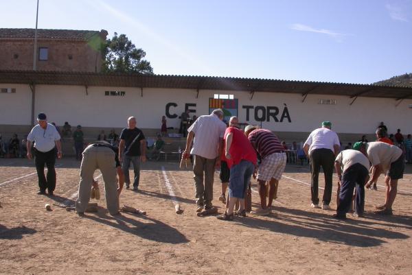 1.9.2012 Tirada de bitlles  Torà -  Ramon Sunyer