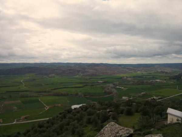 1 de Abril de 2013 Vista a la vall del Llobregós  L'Aguda -  Ramon Sunyer