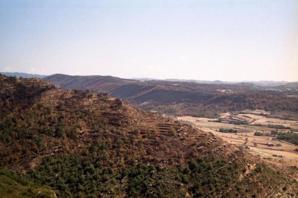 18 de Setembre de 1998 Vistes de la serra de Claret i les Valls  L'Aguda -  Ramon Sunyer