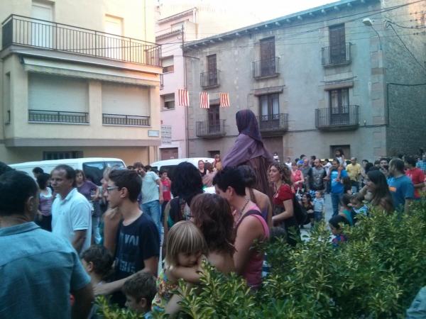 1 de Setembre de 2013 Cercavila amb els gegants  Torà -  Ramon Sunyer