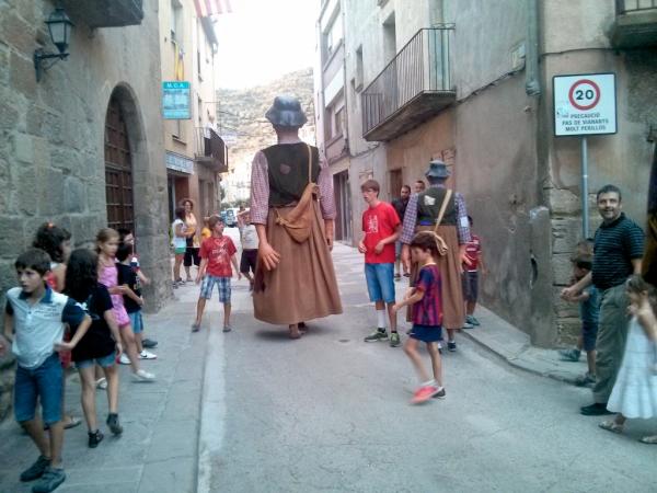 1 de Setembre de 2013 Cercavila amb els gegants  Torà -  Ramon Sunyer