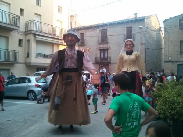 1 de Setembre de 2013 Cercavila amb els gegants  Torà -  Ramon Sunyer