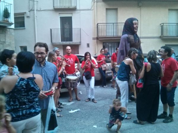 1 de Setembre de 2013 Cercavila amb els gegants  Torà -  Ramon Sunyer