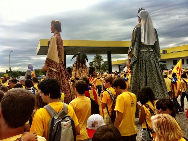 11.9.2013 gegants fent via  -  elena