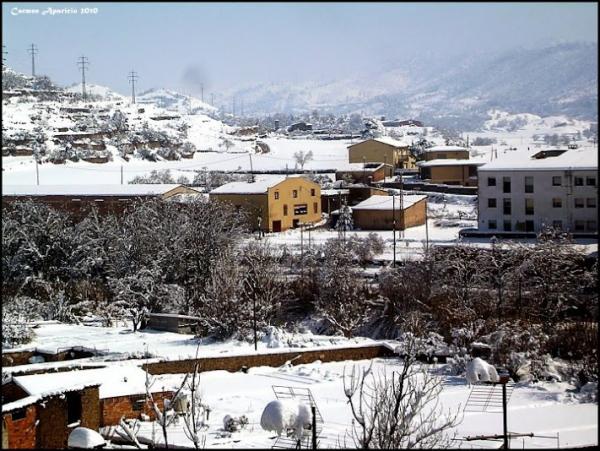 17 de Setembre de 2013 Nevada del 2010des de la meva finestra  Torá -  Carmen Aparicio