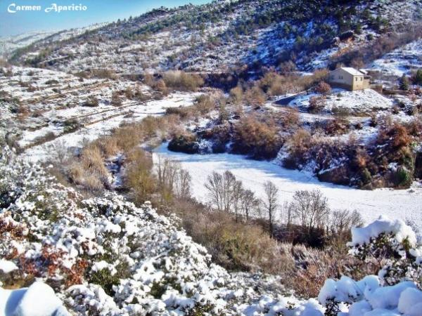 17 de Setembre de 2013 Nevada del 2010Des del camí de darrera l'guda  Torá -  Carmen Aparicio