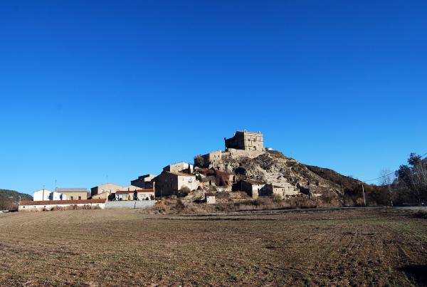 Vista del poble d'Enfesta - Enfesta