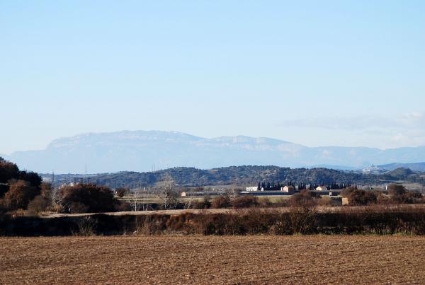 30.12.2013 Vista de la vall  Castellfollit de Riubregós -  Ramon Sunyer