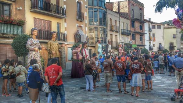 31 de Agost de 2014 1a trobada de gegants  -  Ramon Sunyer