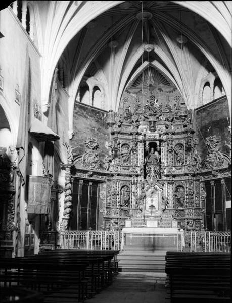 19 de Setembre de 1920 Altar i retaule de l'església de Sant Gil Entre 1920 i 1938  Torà -  Francesc Blasi i Vallespinosa