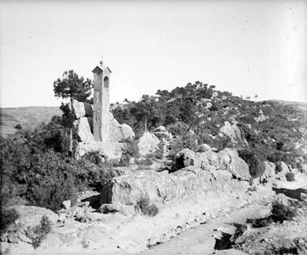 19 de Setembre de 1912 Oratori al costat d'un camí al terme de Torà  -  Cèsar August Torras