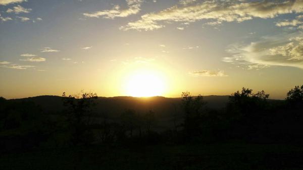 18 de Octubre de 2014 posta de Sol  Sant Climenç -  Ramon Sunyer