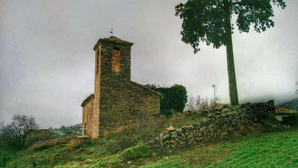 16.1.2015 Església Sant Martí romànic  Cellers -  Ramon Sunyer