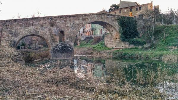 1 de Febrer de 2015 El pont de les Merites  Torà -  Ramon Sunyer