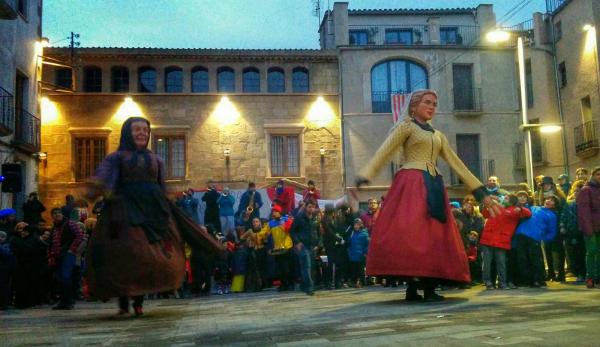 8 de Febrer de 2015 ball de gegants  Torà -  Ramon Sunyer