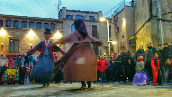 8.2.2015 Ball de gegants  Torà -  Ramon Sunyer