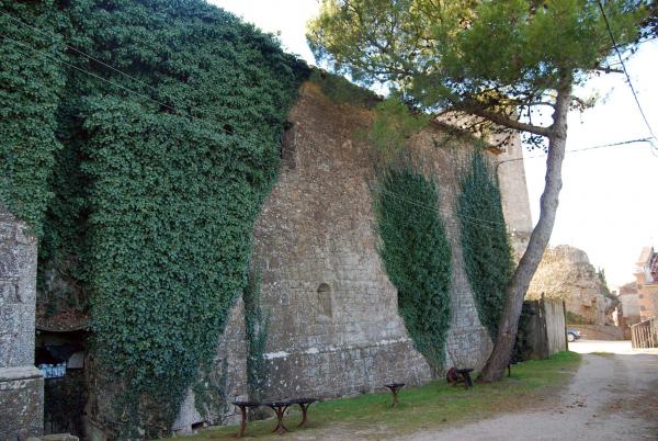 26 de Gener de 2015 detall església  Ardèvol -  Ramon Sunyer