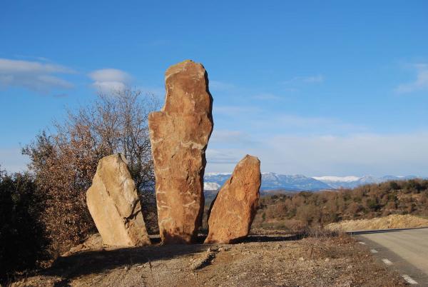 26 de Gener de 2015 Monolits a mas Castellanes  Ardèvol -  Ramon Sunyer