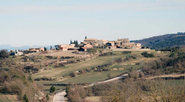 26 de Gener de 2015 Vista general  Prades de la Molsosa -  Ramon Sunyer