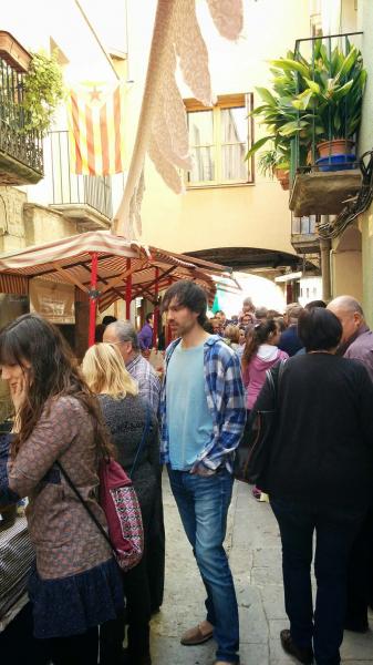 3.4.2015 carrer nou  Torà -  Ramon Sunyer