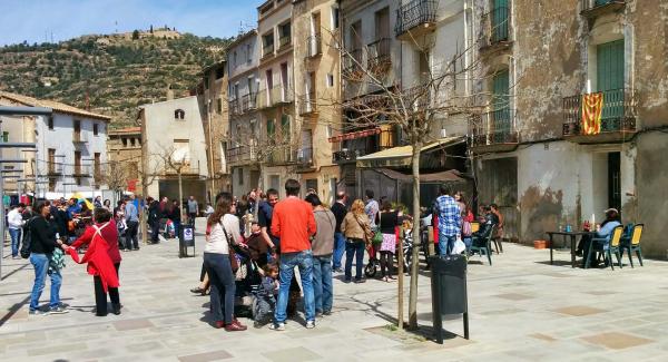 3.4.2015 plaça del vall  Torà -  Ramon Sunyer