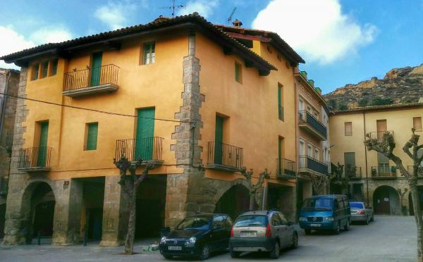 8 de Febrer de 2015 Plaça Major  Sanaüja -  Ramon Sunyer