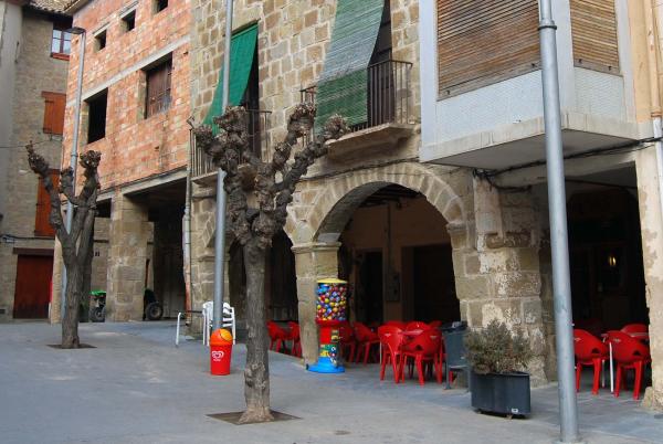 8 de Febrer de 2015 Plaça Major  Sanaüja -  Ramon Sunyer