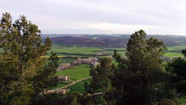 6 de Abril de 2015 Vista de la vall  L'Aguda -  Ramon Sunyer